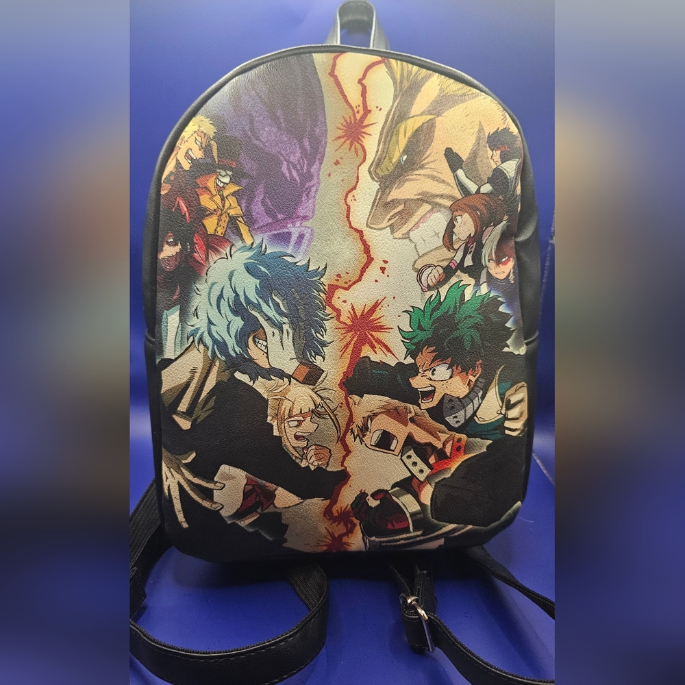 My Hero Academia Mini Backpack Anime Heroes vs Villains Print
